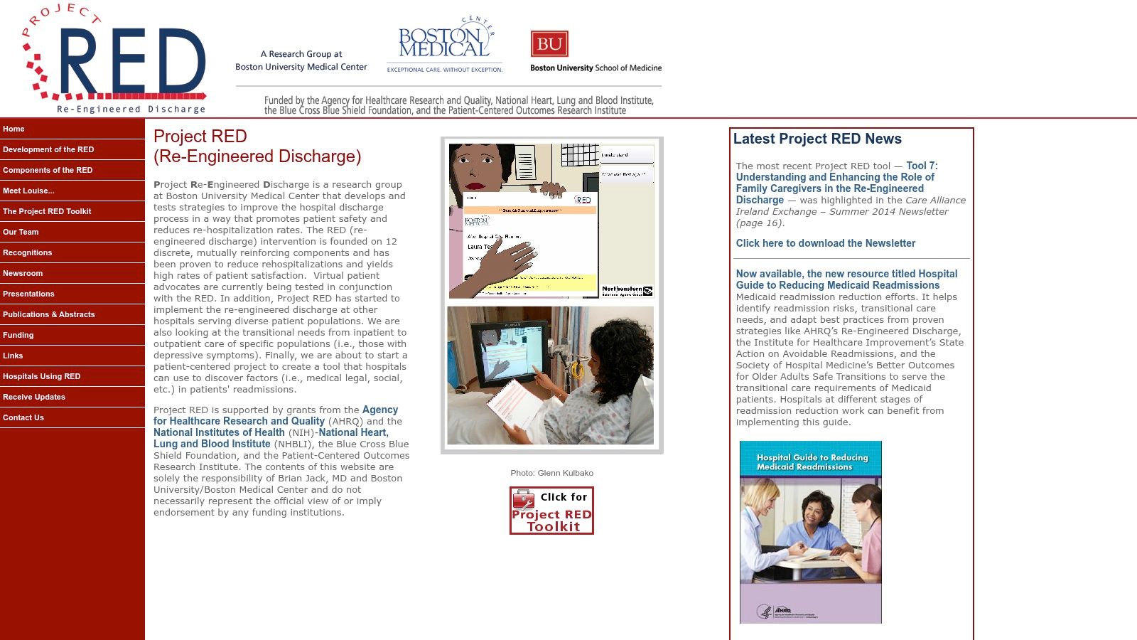 Project RED (Re‑Engineered Discharge) – Boston University/Boston Medical Center